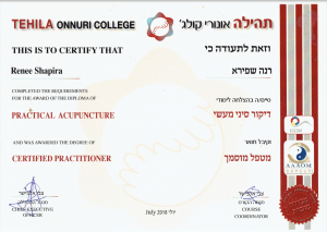 תעודת דיקור