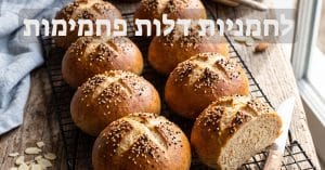 לחמניות דלות פחמימה